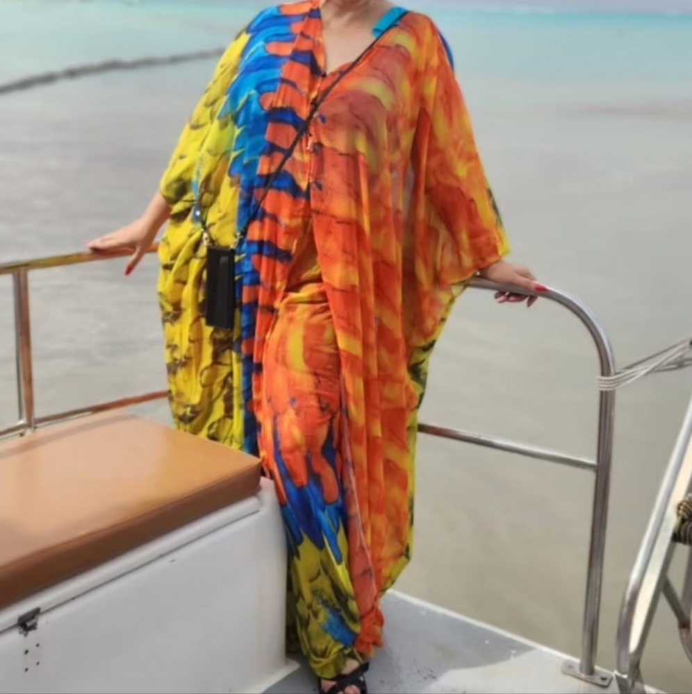 Kaftan with pants set